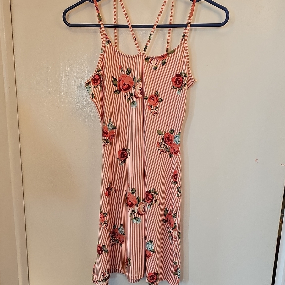 Floral Print Mini Dress